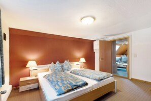 2 soverom, strykejern/-brett, wi-fi (inkludert) og sengetøy