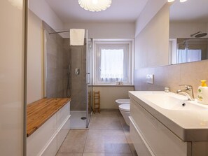 Hair dryer - Beautiful apartment for 6 guests with WIFI, TV and balcony (Canazei)