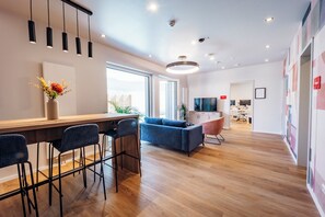 Lobby sitting area - Brera Serviced Apartments Böblingen (Boeblingen)