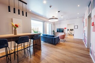 Zona de estar del vestíbulo