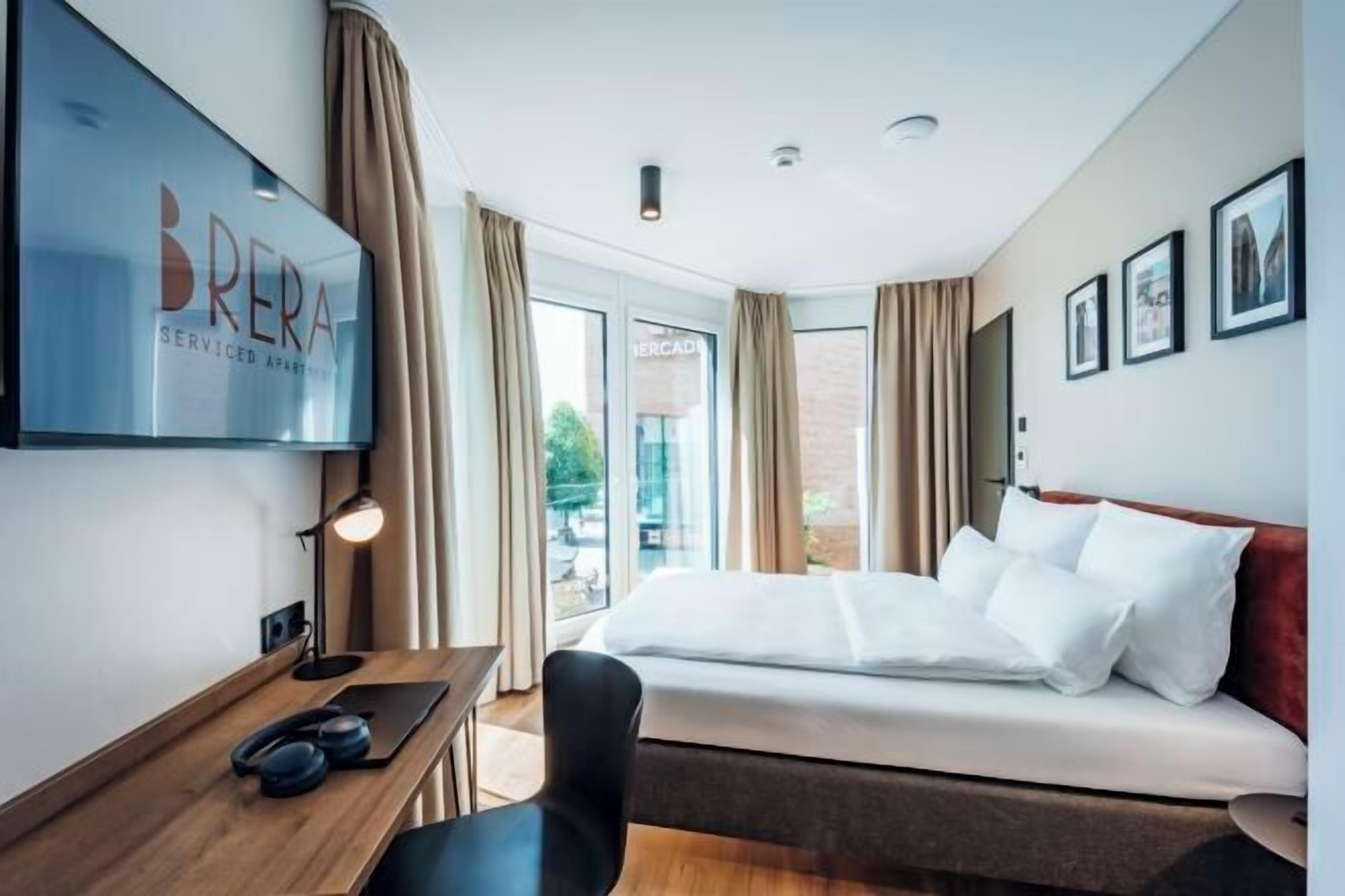 Schallisolierte Zimmer, kostenloses WLAN, Bettwäsche