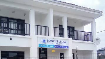 Fassade der Unterkunft