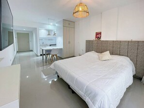 Apartment, 1 Bedroom, Accessible, Smoking | 1 bedroom - Modern & Cozy Studio in San Telmo With Pool and Balcony (Buenos Aires)