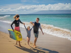 Accommodatie ligt op het strand