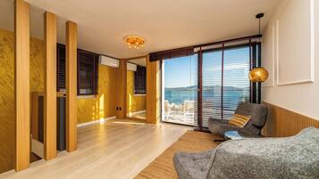 Sittområde i lobbyn