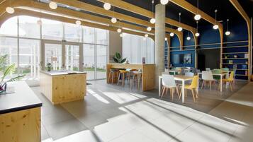 Daily buffet breakfast (EUR 12 per person)