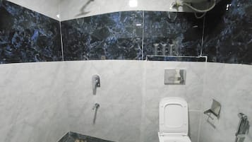 Towels, soap, toilet paper
