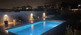 Logement avec piscine a 50 metre de la mer