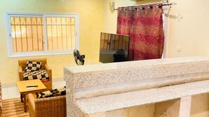 Room, 1 Bedroom, Smoking, Balcony | Living room - Room-luxury Furnished Room No1 (Bamako)