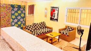 Room, 1 Bedroom, Smoking, Balcony | Living room - Room-luxury Furnished Room No1 (Bamako)