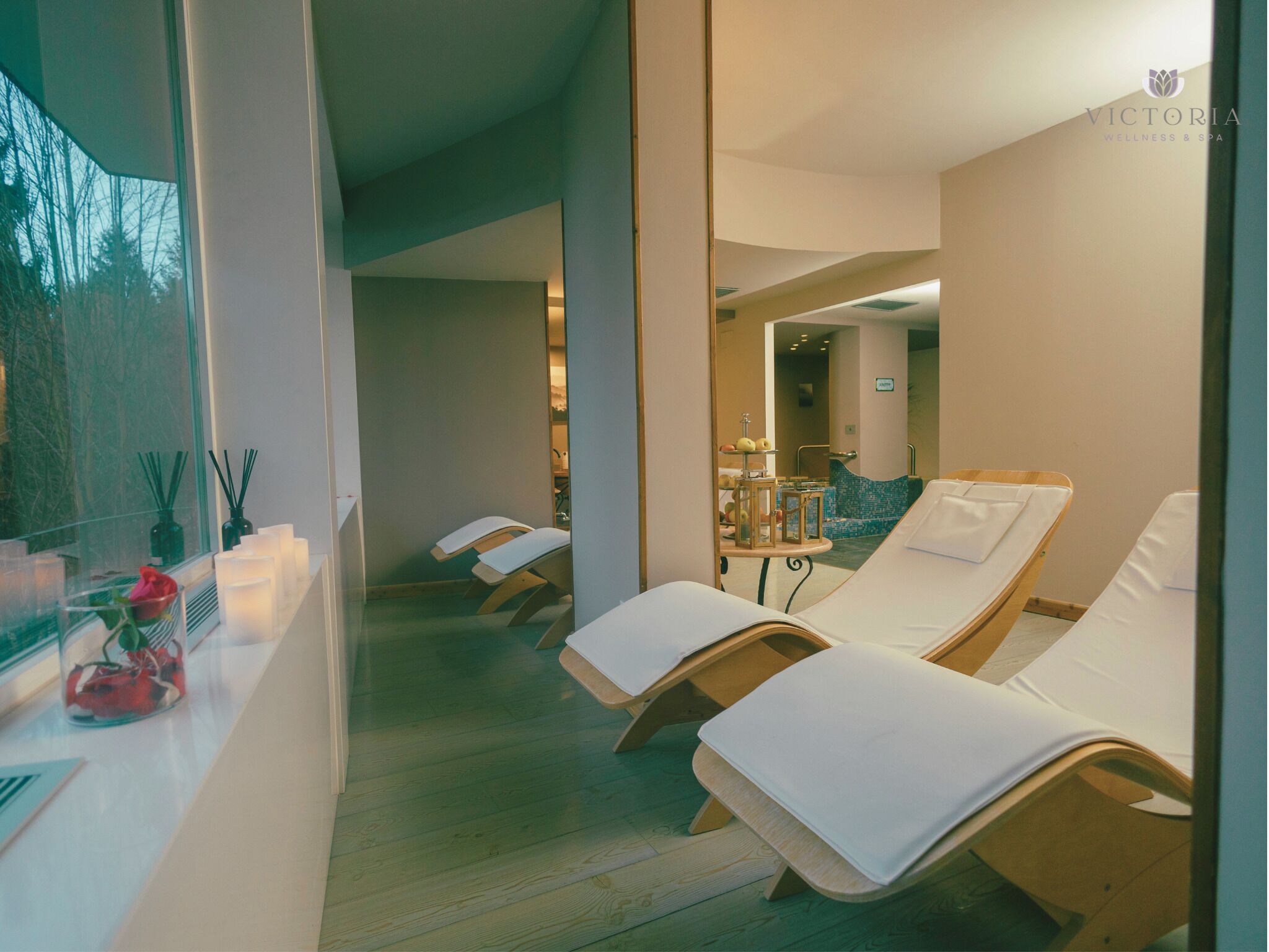 Couples treatment rooms, sauna, hot tub, steam room, Turkish bath