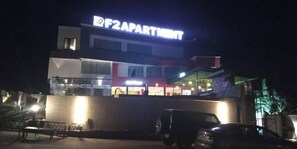 Façade de l’hébergement