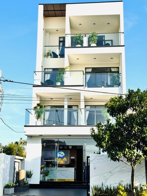 Front of property - SandA Villa (Dong Hoa)