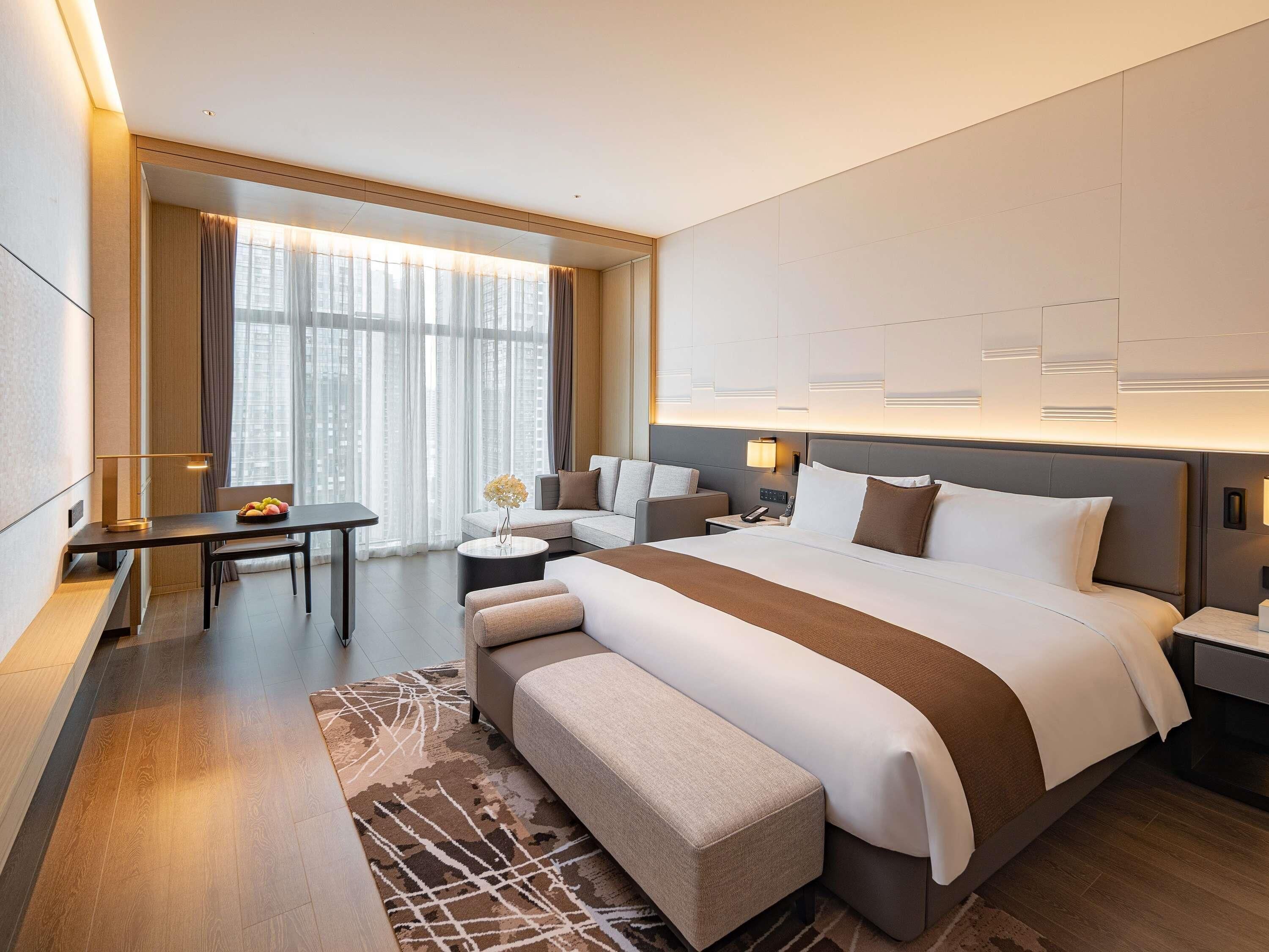 Executive-Zimmer, 1 King-Bett | Hochwertige Bettwaren, Daunenbettdecken, Zimmersafe