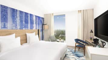 Executive Twin Room with two single beds- 15% discount on F&B | 1 bedroom, minibar, laptop workspace, blackout curtains