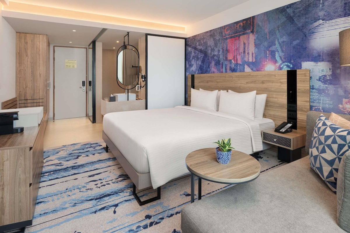 Chambre exécutive, 1 trÚs grand lit | 1 chambre, minibar, espace de travail pour ordinateurs portables