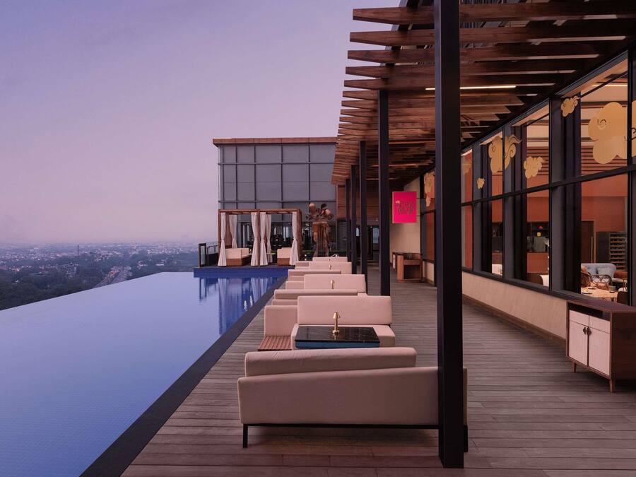 Rooftop terrace