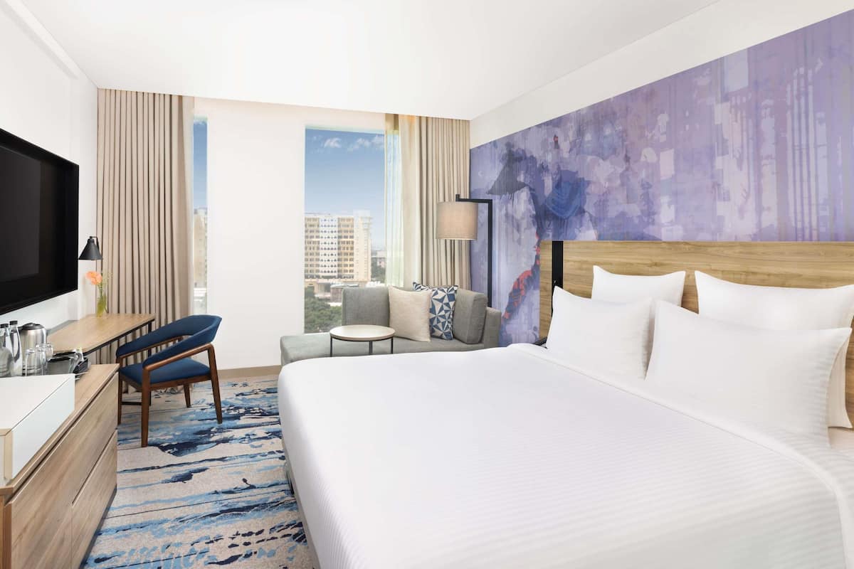 1 Schlafzimmer, Minibar, laptopgeeigneter Arbeitsplatz