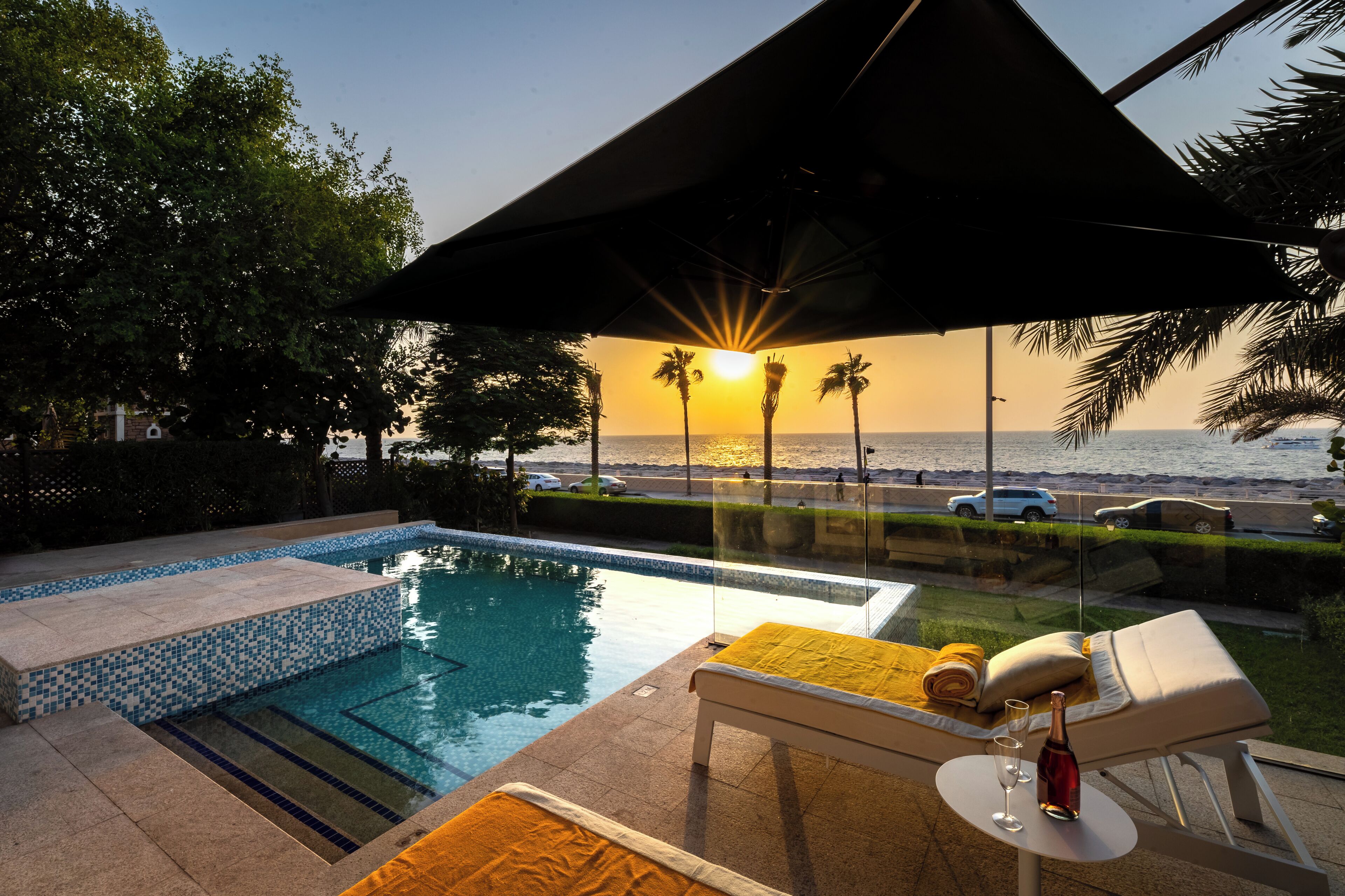 Lyxvilla - 4 sovrum - icke-rökare - havsutsikt | Terrass/Patio