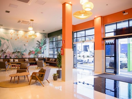 Interior entrance. Ibis Styles Foz Do Iguaçu