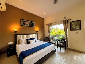 Premium Double Room | Free WiFi - THE CORBETT GRACE RESORT (Ramnagar)