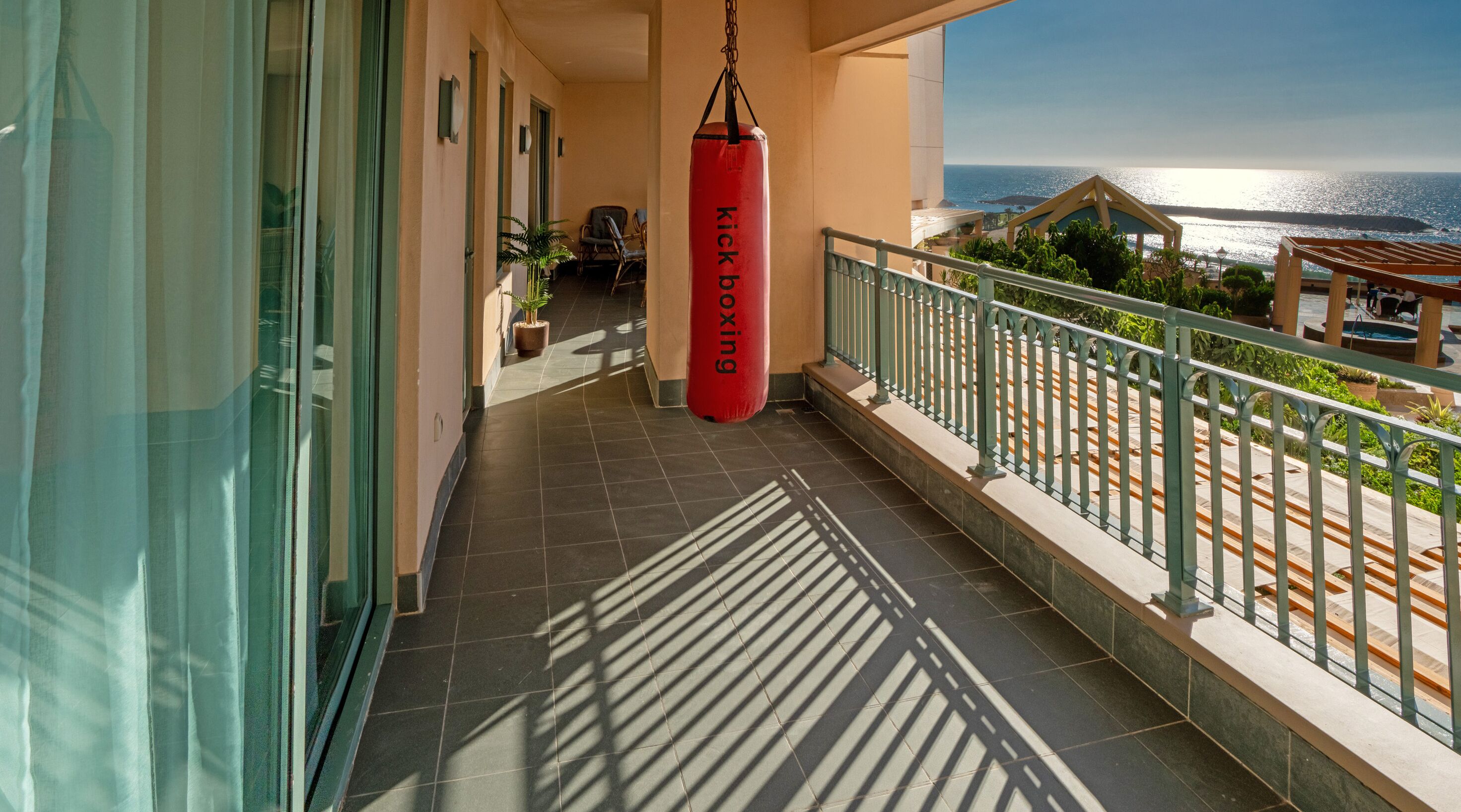 Apartment, 2 Bedrooms, Sea View | Terrace/patio