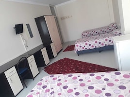 Apartamento standard | 1 quarto, quartos à prova de som, Wi-Fi de cortesia