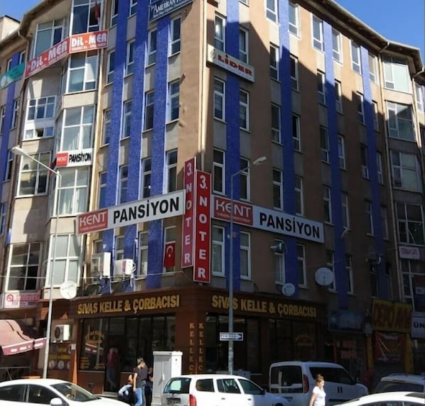 Fachada de la propiedad