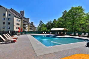 Indoor pool, a heated pool