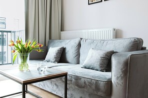 Classic Studio | Individually decorated, individually furnished, iron/ironing board - Symphony Atal City Square (Wroclaw)