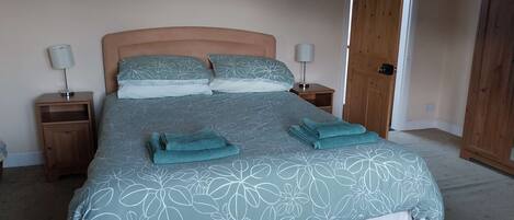 4 bedrooms, iron/ironing board, travel crib, WiFi