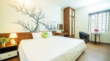 Ropa de cama de alta calidad, wifi gratis y ropa de cama