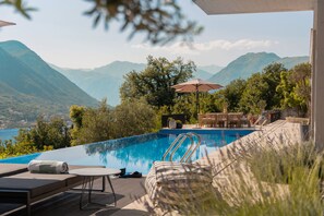 Pool - Bayview and 17m pool villa (Kotor)