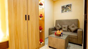 Deluxe Room, Balcony | In-room safe, desk, laptop workspace, iron/ironing board