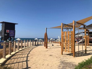 Sur la plage