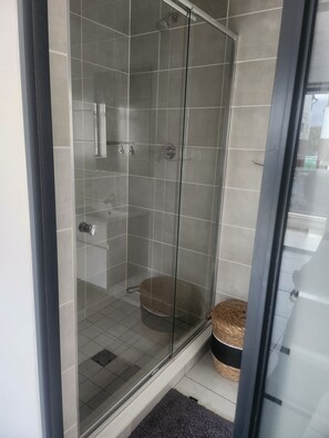 Shower, towels, toilet paper - Cozy apartment in charming Pretoria with WiFi access (Pretoria)