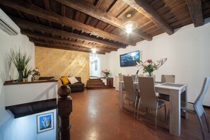 Apartment, City View | Living area