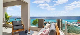 Seaview Caribe with sea view a shared pool and sunsets from your private balcony