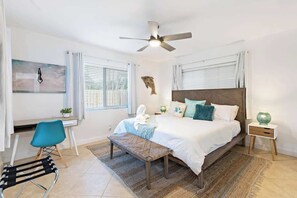 3 habitaciones, tabla de planchar con plancha, cuna de viaje y wifi 