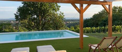 Beheizter Pool