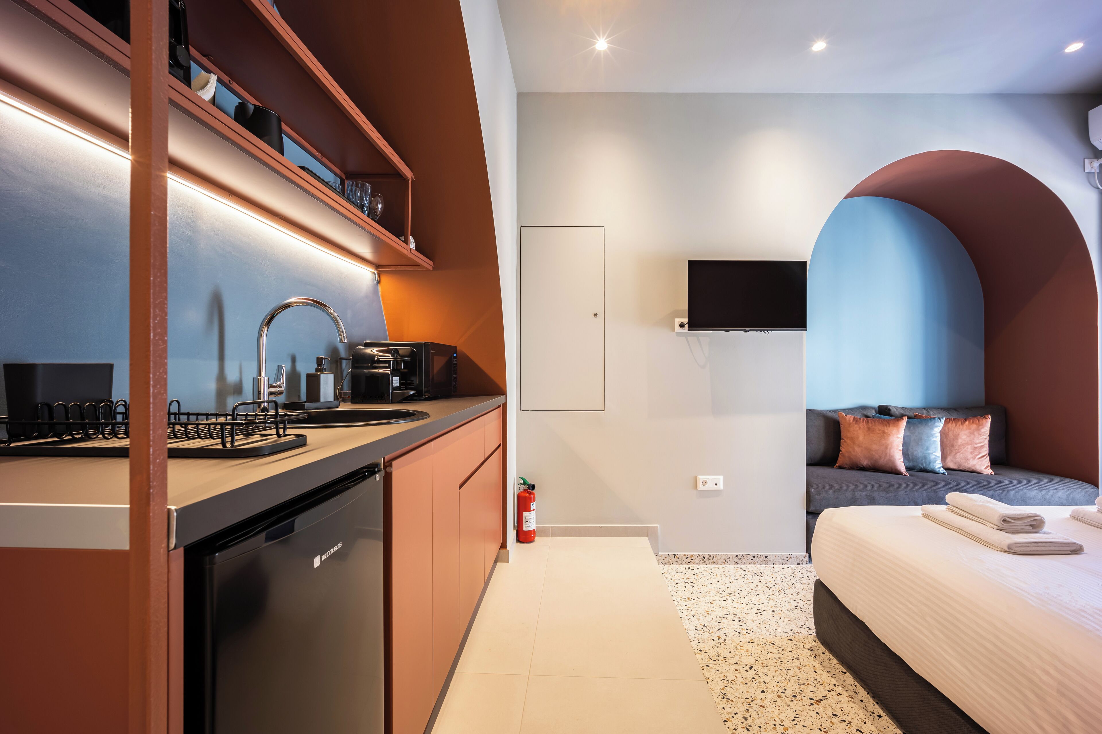 Appartement Classique, 1 chambre | Cuisine privée | Mini réfrigérateur, micro-ondes