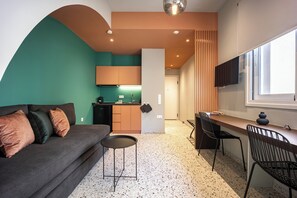 Family Room | Living room | TV - Arches Apartments (Athens)