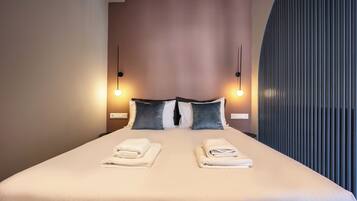 Apartamento Deluxe, balcón, vistas a la ciudad | Wifi gratis y ropa de cama