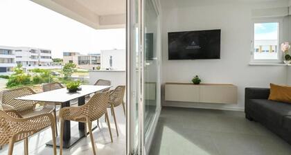 Two-bedroom apartment with a terrace