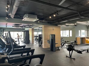 Fitness facility - Alea : Luxury 2 bedroom/bathroom apartment close to the beach (Aux canonniers)