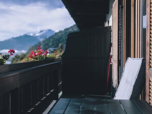 Basic-Apartment, Balkon, Seeblick | Balkon