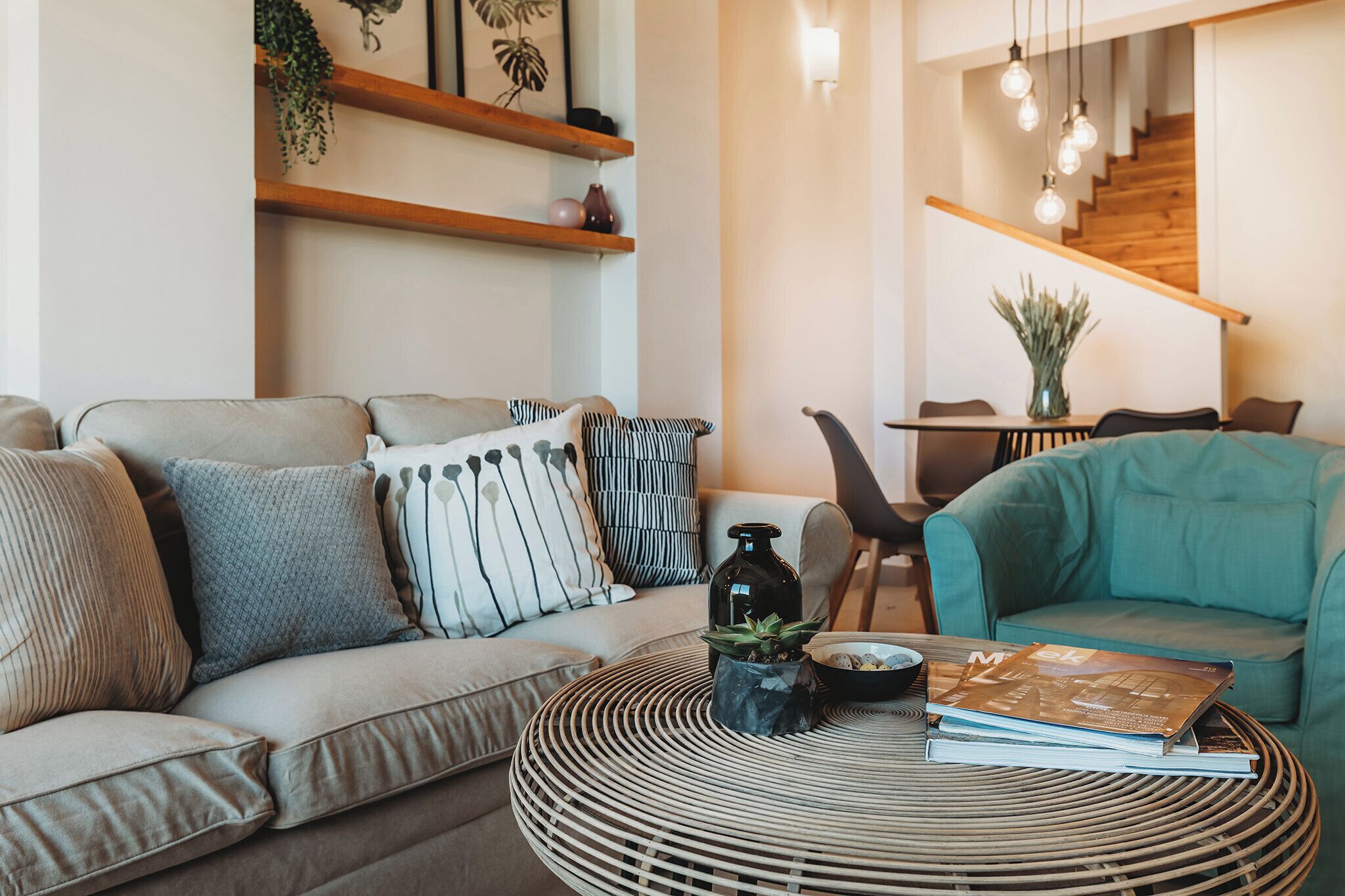 Luxury Villa, 3 Bedrooms, Private Pool, Sea View | Living area