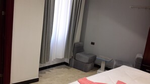 Desk, laptop workspace, free WiFi