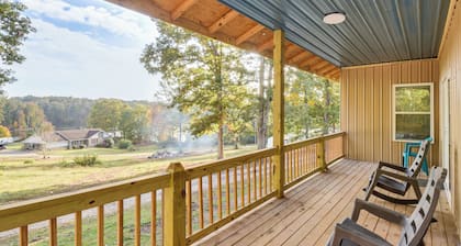 Lake-view Home in Statham w/ On-site Fishing