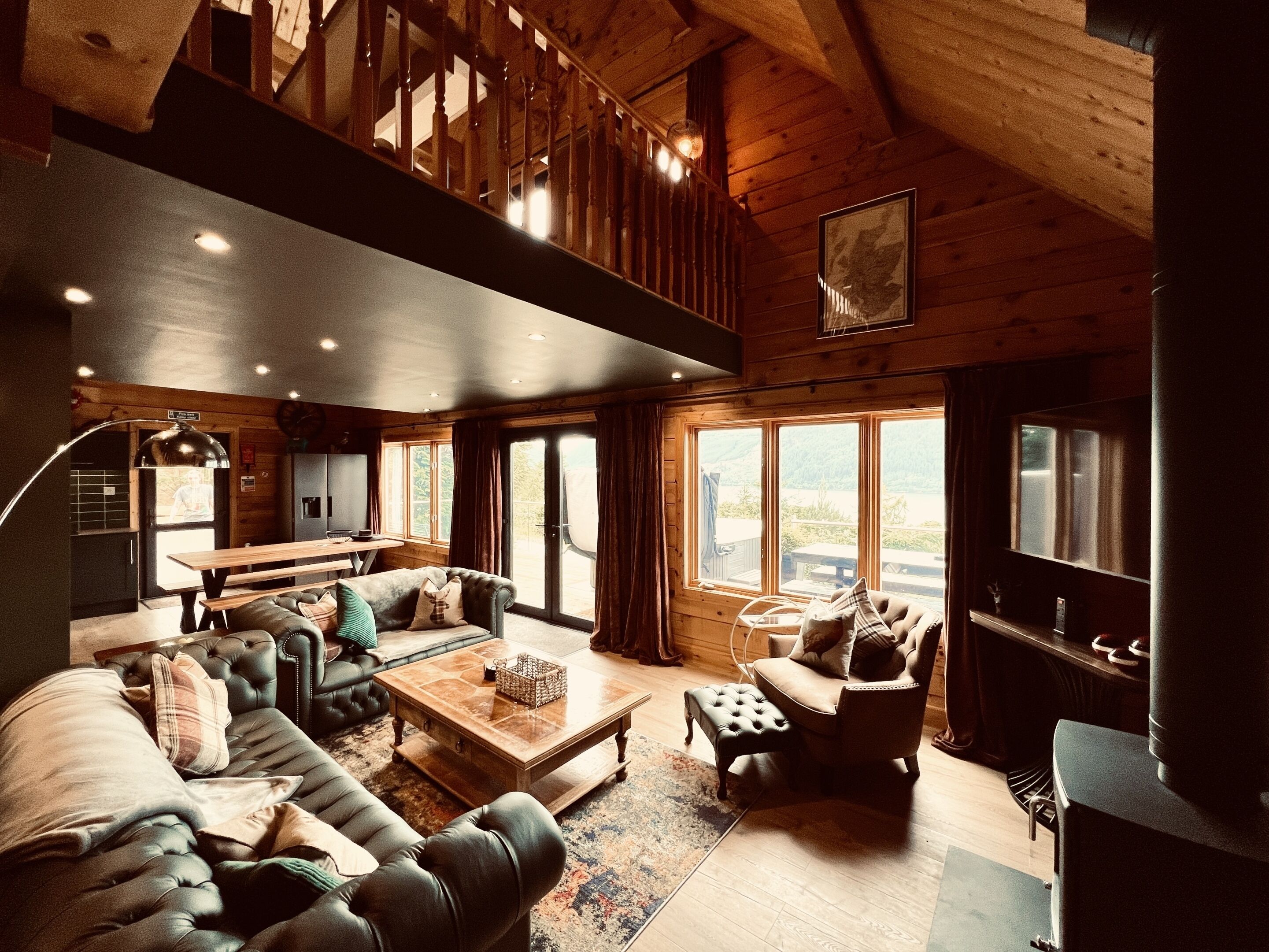 Lyxstuga - tillgänglighetsanpassat - privat badrum | Lounge